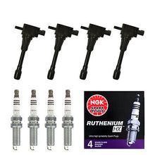 Load image into Gallery viewer, Ignition Coil &amp; NGK Ruthenium Spark Plug 2007-2019 for Nissan Altima Versa UF549