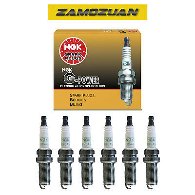 NGK G-Power Platinum Spark Plug Set 6PCS. 5018 LFR5AGP