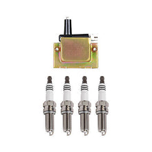 Load image into Gallery viewer, Ignition Coil &amp; Platinum Spark Plug Set 4PCS. 1997-1998 for Honda CR-V L4 2.0L