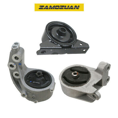 Engine Motor Mount Set 3PCS 1999-2005 for Stratus  Sebring, Galant, Eclipse 3.0L