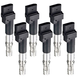 Ignition Coil Set 6PCS. 2011-2016 for Porsche Cayenne 3.6L V6 UF661, 95860210100