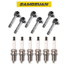 Load image into Gallery viewer, Ignition Coil &amp; Platinum Spark Plug Set 6PCS. 2007-2009 for Acura MDX 3.7L V6