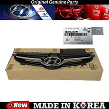 Load image into Gallery viewer, Genuine Front Upper Radiator Grill 14-16 for Hyundai Elantra Sedan 863503X700