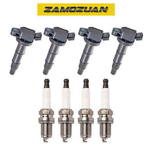Load image into Gallery viewer, Ignition Coil &amp; Platinum Spark Plug 4PCS. 2000-2008 for Pontiac Toyota Chevrolet