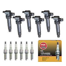 Load image into Gallery viewer, Ignition Coil &amp; NGK G-Power Spark Plug Set 6PCS 2010-2019 for Hyundai, Kia UF546