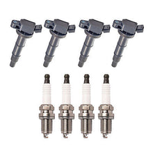 Load image into Gallery viewer, Ignition Coil &amp; Platinum Spark Plug 4PCS. 2000-2008 for Pontiac Toyota Chevrolet