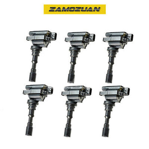 OEM Quality Ignition Coil 6PCS. 2003-2006 for Hyundai Santa Fe XG350, Kia Amanti