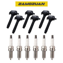 Load image into Gallery viewer, Ignition Coil &amp; Copper Spark Plug 6PCS 2011-2020 for Chrysler Dodge Jeep Ram VW