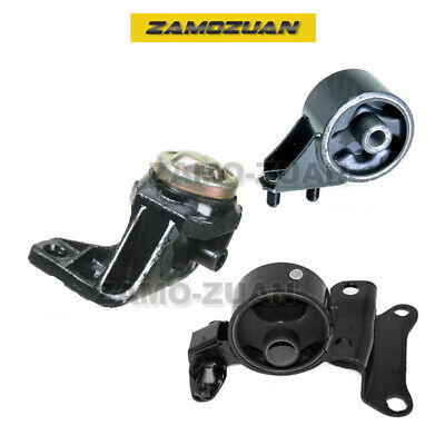 Engine Motor & Transmission Mount Set 3PCS. 1992-1995 for Mazda MX-3 1.8L