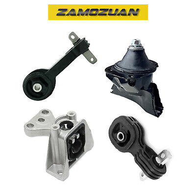 Engine, Trans & Torque Strut Mount 4PCS for 2006-2011 for Honda Civic 1.8L Sedan