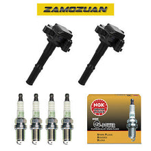 Load image into Gallery viewer, Ignition Coil &amp; NGK Platinum Spark Plug Set 1995-1999 for Toyota Paseo Tercel L4