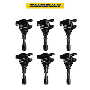 OEM Quality Ignition Coil 6PCS 2003-2006 for Kia Sorento 3.5L UF431, 27300-39800