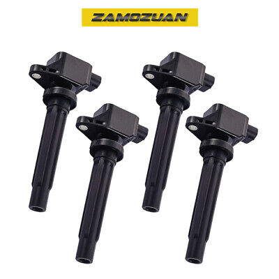 Ignition Coil 4PCS 2006-2009 for Suzuki SX4 2.0L L4, Grand Vitara 2.7L V6