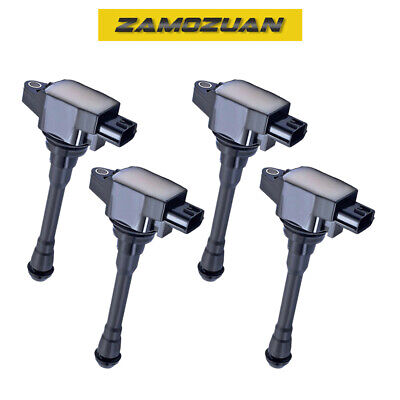 Ignition Coil 4PCS. 2013-2018 for Nissan Sentra Rogue 1.6L 1.8L 2.5L  L4 UF708