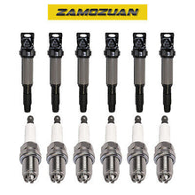 Load image into Gallery viewer, Ignition Coil &amp; Platinum Spark Plug 6PCS 2002-2006 for BMW 320i 325Xi 525i X3 Z4