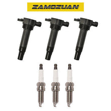 Load image into Gallery viewer, Ignition Coil &amp; Iridium Spark Plug Set 3PCS. 2008-2015 for Smart Fortwo 1.0L