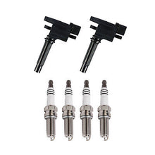 Load image into Gallery viewer, Ignition Coil &amp; Platinum Spark Plug Set 4PCS 2000-2001 for Mazda Protege 1.6L L4