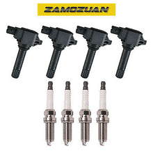 Load image into Gallery viewer, Ignition Coil &amp; Iridium Spark Plug Set 4PCS. 2015-2018 for Subaru 2.0L 2.5L H4
