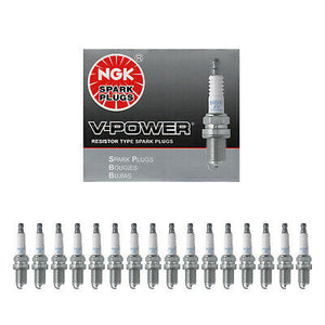 NGK V-Power Spark Plug Set 16PCS. 2000-2008 for Mercedes-Benz 6953 BKR5E-11