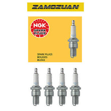 Load image into Gallery viewer, NGK Standard Spark Plug Set 4PCS. 3961 BR8ES SOLID