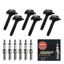 Load image into Gallery viewer, Ignition Coil &amp; NGK Iridium Spark Plug 6PCS 11-20 for Chrysler Dodge Jeep Ram VW