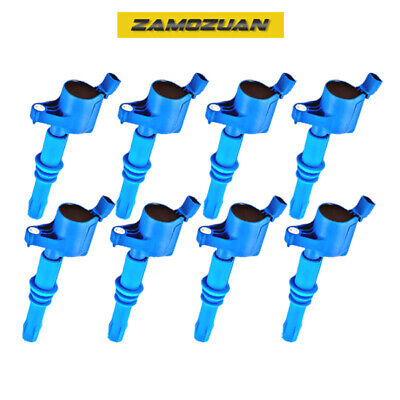 OEM Quality Ignition Set Coil 8PCS 2004-2010 for Ford, Lincoln, High Performance
