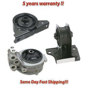 Engine Motor Mount 3PCS. 2000-2005 for Mitsubishi Eclipse  Galant 2.4L for Auto.