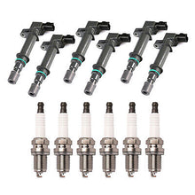 Load image into Gallery viewer, Ignition Coil &amp; Platinum Spark Plug 6PCS 2002-2008 for Dodge / Jeep / Mitsubishi