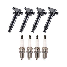 Load image into Gallery viewer, Ignition Coil &amp; Platinum Spark Plug 4PCS. 2001-2011 for Toyota Lexus Scion 2.4L