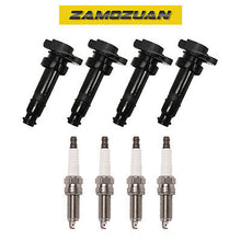Load image into Gallery viewer, Ignition Coil &amp; Iridium Spark Plug Set 4PCS. 2010-2011 for Kia Soul 1.6L L4