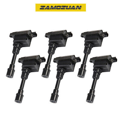 Ignition Coil 6PCS 1994-1996 for Mitsubishi Montero 3.5L V6, UF157, 7805-3562