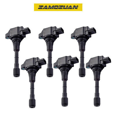 Ignition Coil 6PCS 2007-2017 for Infiniti Nissan EX35 Maxima Murano Pathfinder