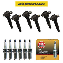 Load image into Gallery viewer, Ignition Coil &amp; NGK Platinum Spark Plug 6PCS. 2006-2011 for Kia / Hyundai 2.7L