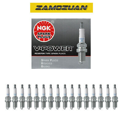 NGK V-Power Spark Plug Set 16PCS. 2000-2008 for Mercedes-Benz 6953 BKR5E-11