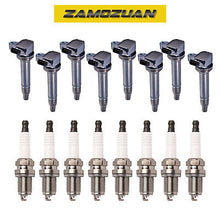 Load image into Gallery viewer, Ignition Coil &amp; Platinum Spark Plug 8PCS 1998-2010 for Lexus / Toyota 4.3L 4.7L