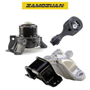 Engine, Trans & Torque Strut Mount 3PCS 14-20 for Honda City Fit EX EX-L 1.5L