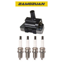 Load image into Gallery viewer, Ignition Coil &amp; Platinum Spark Plug 5PCS. 1996-2004 for Nissan Senta / Frontier