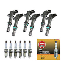 Load image into Gallery viewer, Ignition Coil &amp; NGK Spark Plug 6PCS 02-08 for Dodge Jeep Mitsubishi UF270 7100