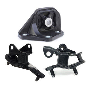 Front, Upper & Rear Trans mount Set 3PCS. 03-07 for Honda Accord 2.4L for Auto.