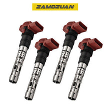 Load image into Gallery viewer, OEM Quality Ignition Coil 4PCS. 2003-2009 for Audi A6 /A8 / Allroad Quattro 4.2L