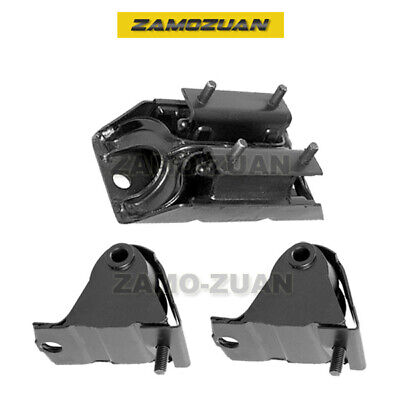 Front Engine Motor & Trans. Mount Set 3PCS. 2000-2001 for Jeep Cherokee 4.0L