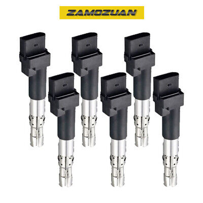 Ignition Coil Set 6PCS. 2011-2016 for Porsche Cayenne 3.6L V6 UF661, 95860210100