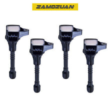Load image into Gallery viewer, Ignition Coil 4PCS 2011-2013 for Infiniti QX56/ 2014-2015 QX80 5.6L, Left Bank