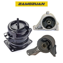 Load image into Gallery viewer, Front, Front Right &amp; Rear Engine Mount Set 3PCS. 2001-2002 for Acura MDX 3.5L