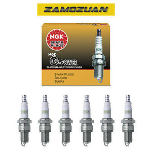 NGK G-Power Platinum Spark Plug Set 6PCS. 7082 BPR5EGP