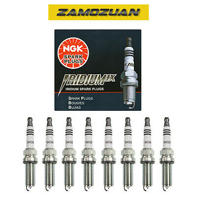 NGK Iridium IX Spark Plug 8PCS. 09-20 for Acura Honda Mazda Subaru Toyota 93501