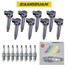 Load image into Gallery viewer, Ignition Coil &amp; NGK Iridium Spark Plug Set 8PCS. for Lexus Toyota UF230 4589