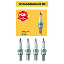 Load image into Gallery viewer, NGK Standard Spark Plug Set 4PCS 1988-2017 for Kawasaki Suzuki Yamaha 4548 CR9EK