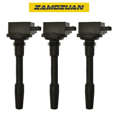 Ignition Coil Set 3PCS. 2018-2020 for Ford F-150 Mustang 5.0L, UF835 JR3Z12029A