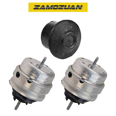 Engine Mount Set 3PCS. 96-05 for Audi A4 A6 Allroad Quattro S4 RS4/ VW Passat